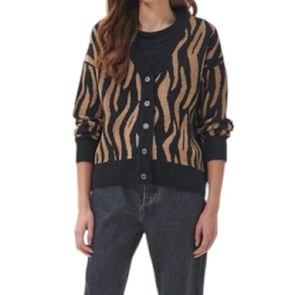 ❤️Barbour Lichen Knitted Cardigan. Size-6 - Picture 3 of 7